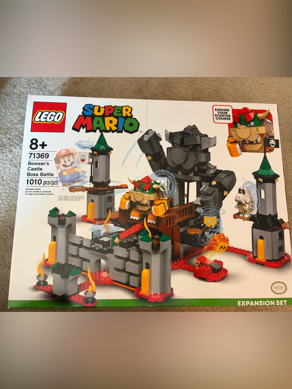 LEGO Super Mario Bowser's Castle Expansion Set - Retired